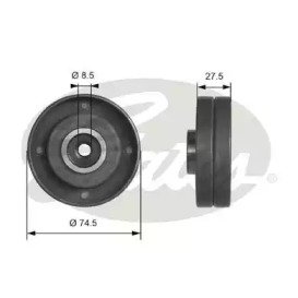 Ролик ремня ГРМ AUDI 100 1.9-2.1-2.3 82> 174