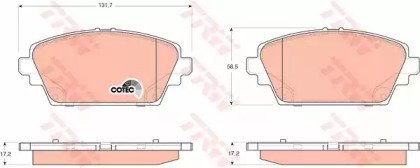 Колодки тормозные дисковые передн NISSAN: ALMERA T 227