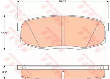 Колодки тормозные дисковые LEXUS: LX (URJ) 08- TO 491