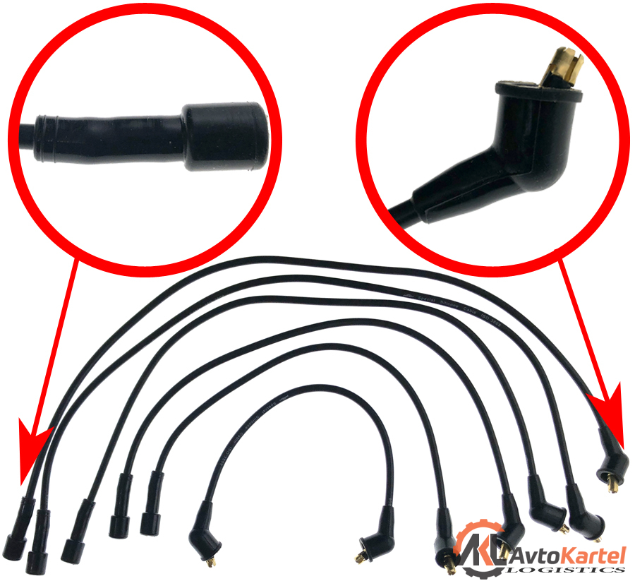 Комплект проводов зажигания ABU4 AUDI: 100 84-90,  010