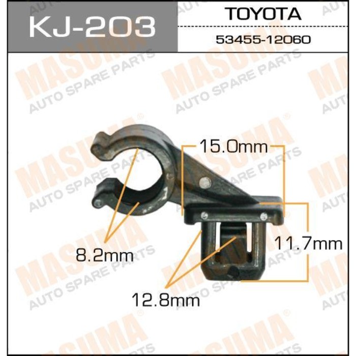 Клипса крепежная  Masuma KJ203 3379422