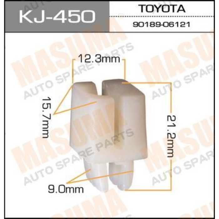 Клипса крепежная  Masuma KJ450 3379894