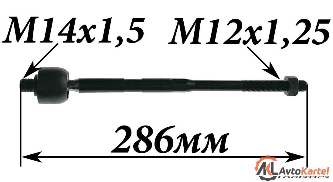 Тяга рулевая NISSAN Primera II P11 1996-2001