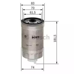 Фильтр топливный MAN: F 90 86-97  RENAULT: 21 уни 150