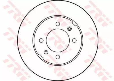 Диск тормозной передний MG: MAESTRO 84-90, MG TF 0 829