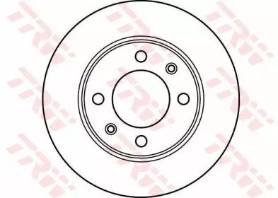 Диск тормозной заднний CITROEN: SAXO 96-03, XSARA  581