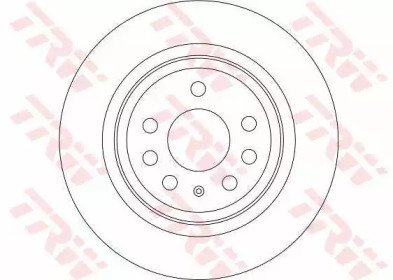 Диск тормозной заднний FIAT: CROMA 05-,  OPEL: SIG 284