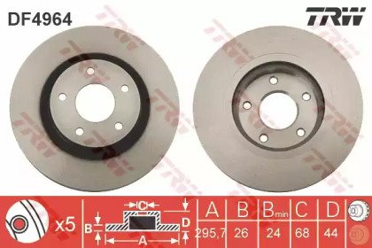 Диск тормозной передний NISSAN: QASHQAI (J10, JJ10 964