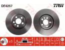 Диск тормозной передний CITROEN: C8 02-, JUMPY 00- 257