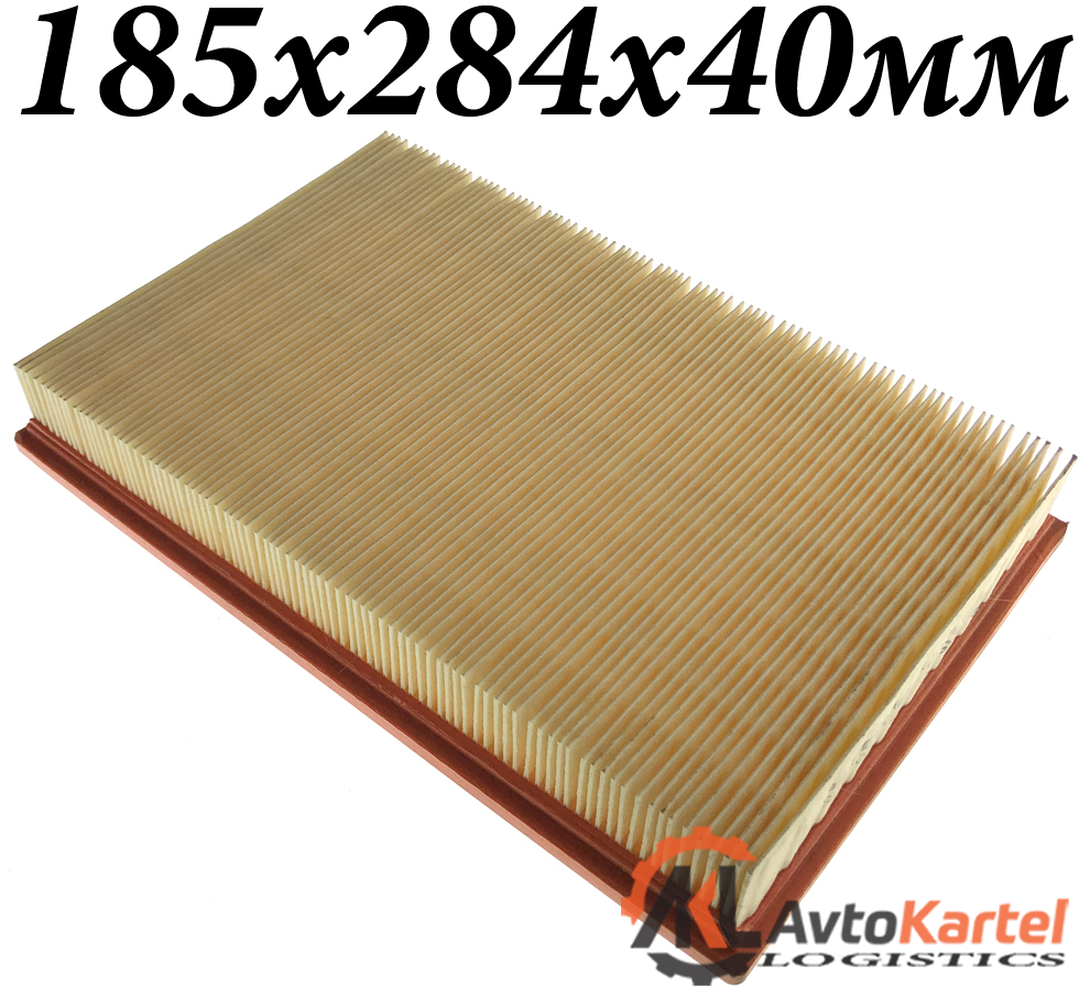 Фильтр воздушный OPEL Calibra A, Vectra A 88-95 185х284х40мм УЦЕНКА