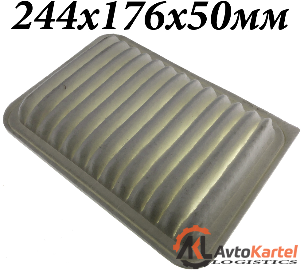 Фильтр воздушный TOYOTA Auris, Avensis, Corolla X 07- 1.6i 16V 244х176х50мм УЦЕНКА