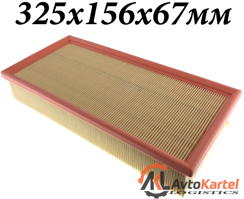Фильтр воздушный CITROEN Xantia, PEUGEOT 406 1.8i, 2.0i 16V 325х156х67мм