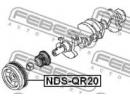 Шкив коленвала NISSAN WINGROAD/AD Y11 1999.05-2008 R20