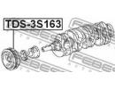 Шкив коленвала 3sfe/4sfe/5sfe/5sfne TOYOTA CRESTA  163