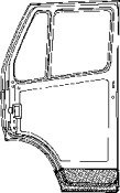 Панель ремонтная дверь низкий правый MERCEDES 207- 272