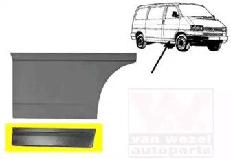 Панель ремонтная дверь низкий правый VW T4 90-03 172