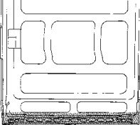 Панель ремонтная корыто дверь боковая VW T4 90-03 274