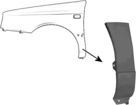 Панель ремонтная крыла VW: GOLF III 1991/08-1998/0 155