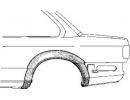 Арка крыла задняя правая  BMW: 3(E30) 11.82-12.90  146
