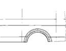 Арка крыла задняя правая  VW: LT (1975-1996) 146