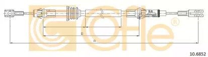 Трос стояночного тормоза передний NISSAN INTERSTAR 852