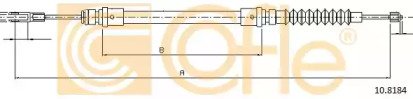 Трос стояночного тормоза VOLVO: 960 RH 750/360 mm 184