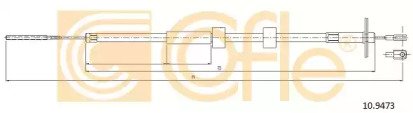 Трос стояночного тормоза MB: G-KLASSE(463) 90- 223 473