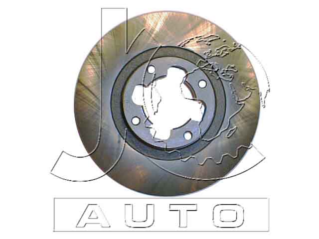 Передний тормозной диск Subaru Justy 4WD 89- 009