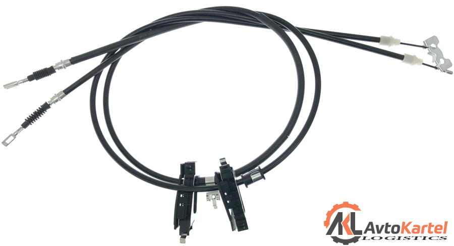 Трос ручника FORD Focus c ABS дисковые тормоза 99-03