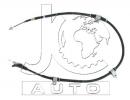 Трос ручного тормоза Hyundai Lantra J2 1.6,1.8 05. 512