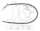 Трос ручного тормоза MAZDA 323 BG 4D/5D 89-94, MX- 003