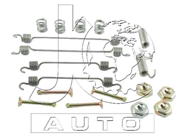 Монтажный набор барабанных колодок NISSAN PRIMERA  041