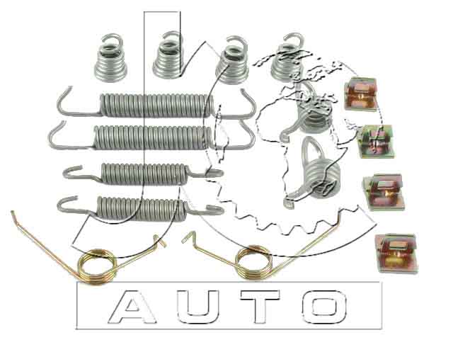 Монтажный набор барабанных колодок NISSAN TRADE 79 051