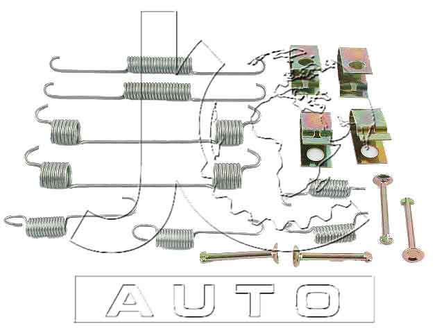 Монтажный набор барабанных колодок MAZDA 323 BG 89 014