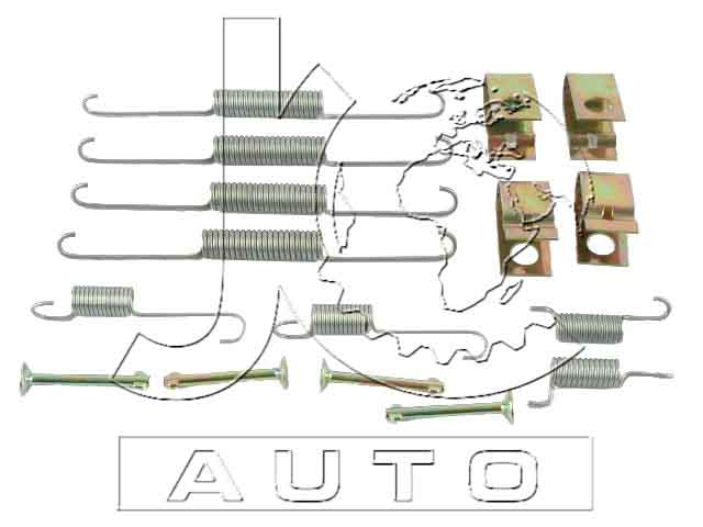 Монтажный набор барабанных колодок MAZDA 323 85-89 027