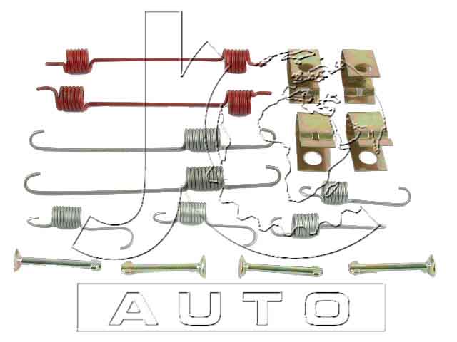 Монтажный набор барабанных колодок MAZDA 121 -90.1 030