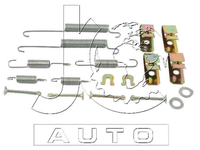 Монтажный набор барабанных колодок HONDA ACCORD 81 001