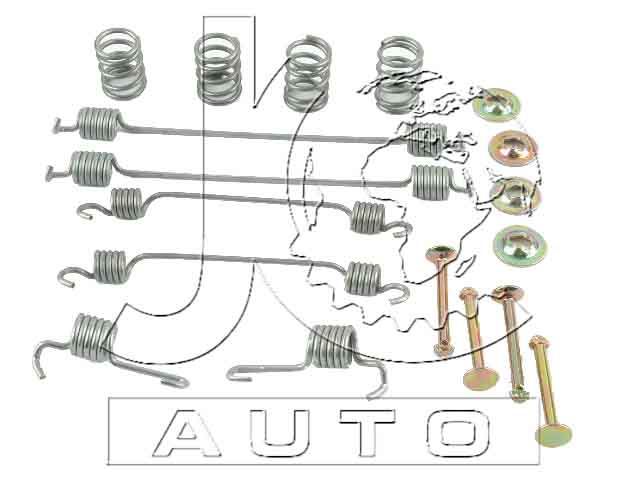 Монтажный набор барабанных колодок MITSUBISHI SPAC 051