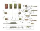 Монтажный набор барабанных колодок Ремкомпл.задн.б 036