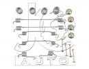 Монтажный набор барабанных колодок MITSUBISHI SPAC 051