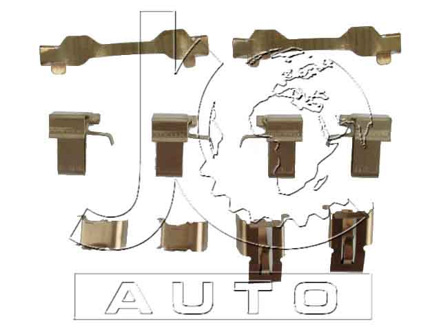 Монтажный набор дисковых колодок TOYOTA CELICA AA6 01T