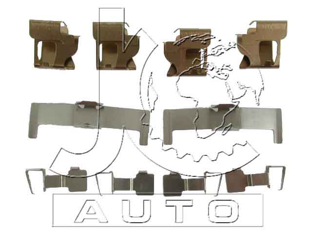 Монтажный набор дисковых колодок TOYOTA STARLET 78 002