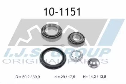 Подшипник ступичный AUDI: 100 1.6/2.0 76-82, 100 1 151