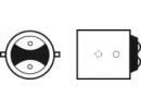 Комплект ламп накаливания 2шт P21/5W 12V 21/5W BAY 107