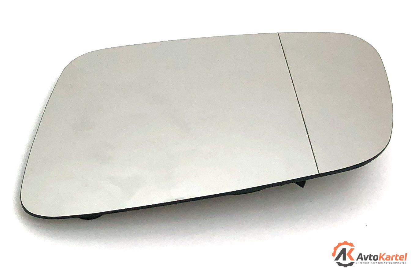 Стекло зеркала левого с подогревом AUDI A6 (4B) 97-04