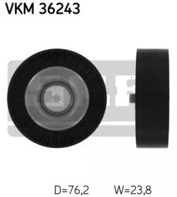 Ролик приводного ремня Volvo S60/S80/XC90 3.0-3.2  243
