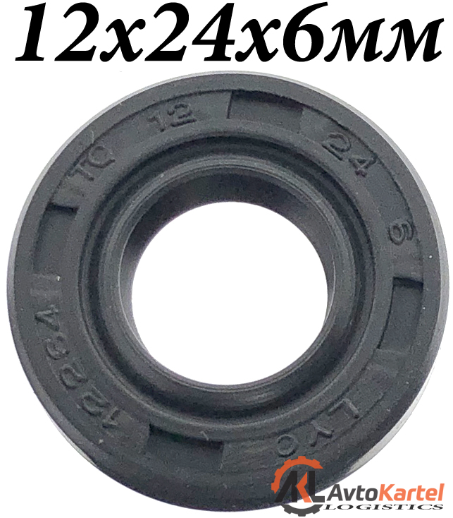 Сальник генератора 12x24x6мм TC