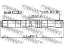 Полуось левая 24x427x25 TOYOTA COROLLA VERSO AUR10 0LH