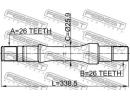 Полуось правая 26x338.5x26 SUZUKI LIANA RH413/RH41 413