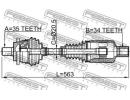 Привод передний левый 34x520x35 MERCEDES BENZ E-CL 1LH